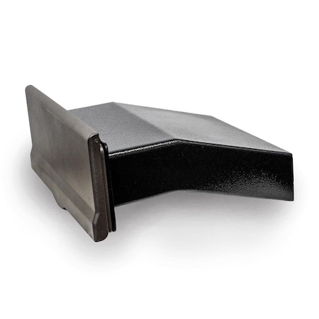 Qualarc Liberty Bronze Color Letter Plate with 10 in. Chute Wall Liner LM6-810-BRZ